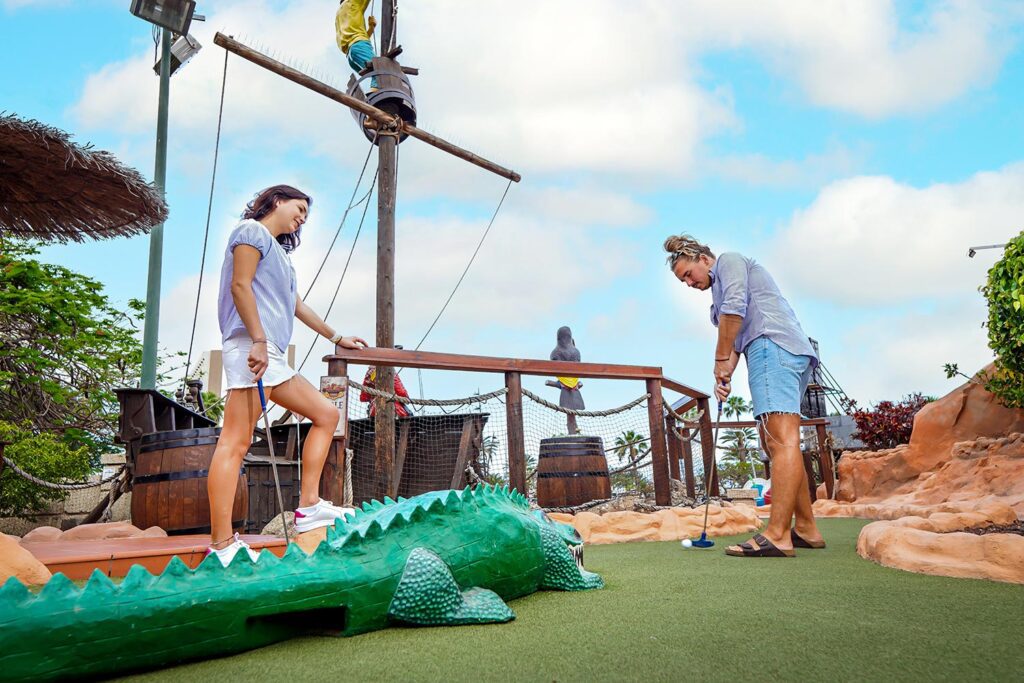 INSIDE MINI GOLF EXPERIENCE